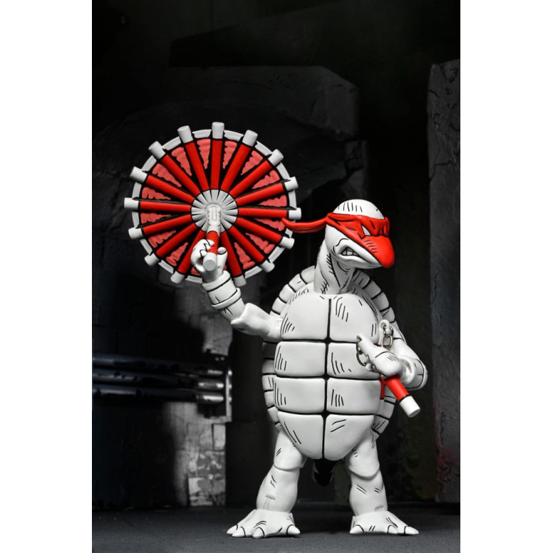 NECA - Mirage Comics - Le prime tartarughe in bianco e nero - TMNT - Teenage Mutant Ninja Turtles