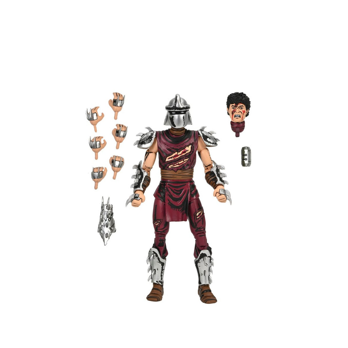 NECA - Mirage Comics - BATTLE DAMAGED SHREDDER (colori classici) - TMNT - Teenage Mutant Ninja Turtles