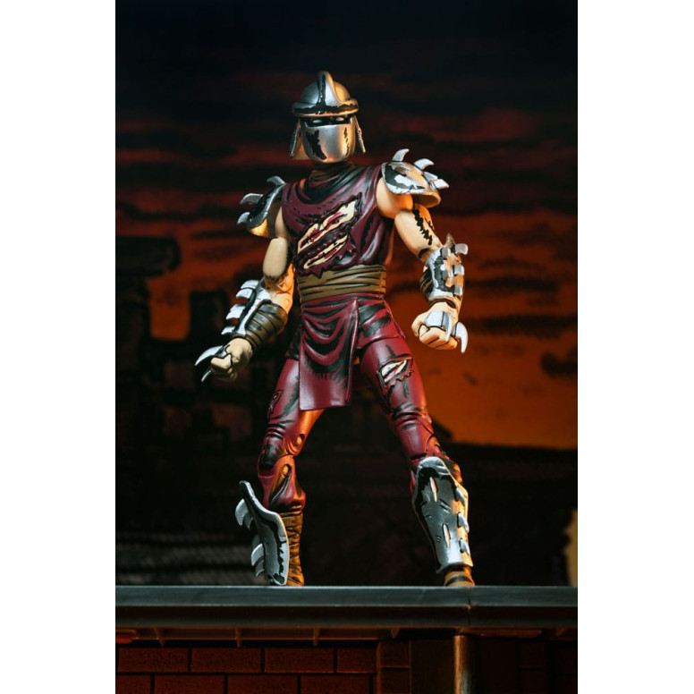 NECA - Mirage Comics - BATTLE DAMAGED SHREDDER (colori classici) - TMNT - Teenage Mutant Ninja Turtles
