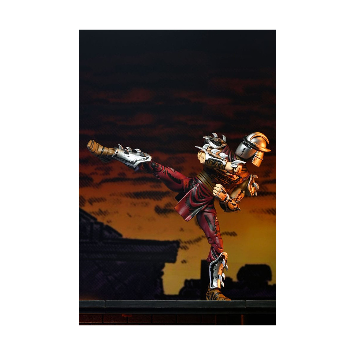 NECA - Mirage Comics - BATTLE DAMAGED SHREDDER (colori classici) - TMNT - Teenage Mutant Ninja Turtles