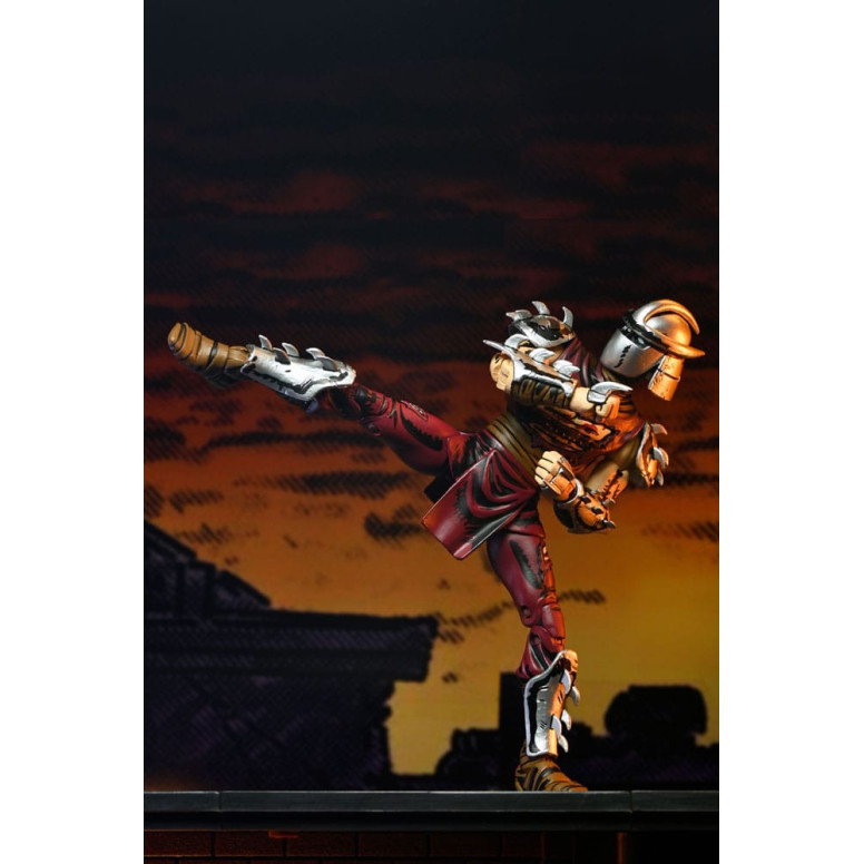 NECA - Mirage Comics - BATTLE DAMAGED SHREDDER (colori classici) - TMNT - Teenage Mutant Ninja Turtles