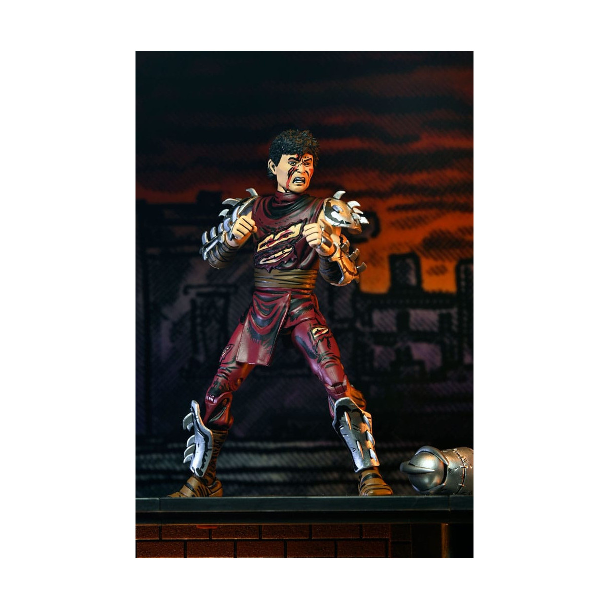 NECA - Mirage Comics - BATTLE DAMAGED SHREDDER (colori classici) - TMNT - Teenage Mutant Ninja Turtles