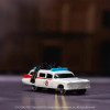 Jada Toys - Ghostbusters Uomo marshmallow Stay Puft con Cadillac Ecto-1 - Nano Scene 1/64