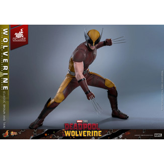 Hot Toys Marvel Deadpool & Wolverine - Wolverine (classico marrone e marrone) MMS Edizione esclusiva 1/6