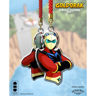 We Are Tokyo - Goldrake (Grendizer) Charm in acrilico Serie 1 Buste Actarus