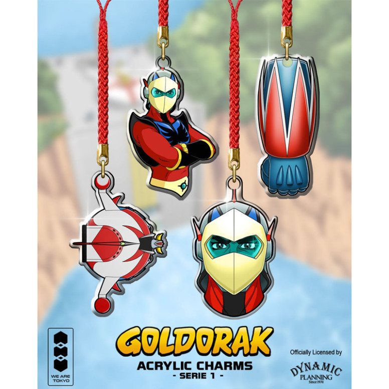 We Are Tokyo - Goldrake (Grendizer) Charm in acrilico Serie 1 Spazer