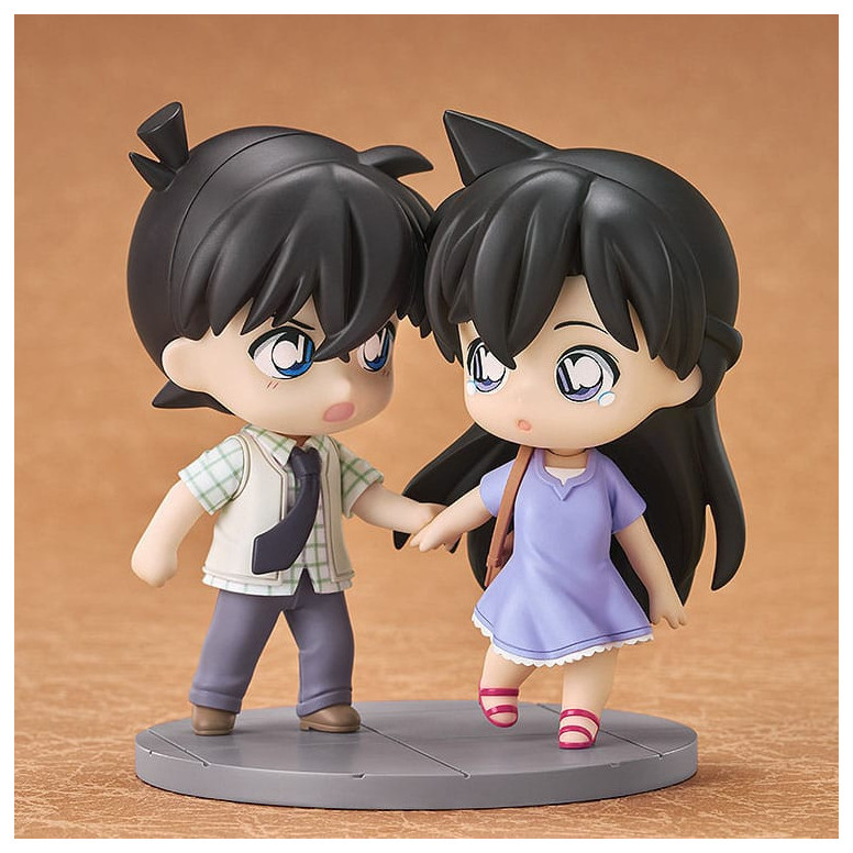 GoodSmile - Qset Shinichi Kudo & Ran Mori - Confezione da 2 figure Detective Conan