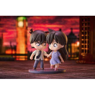 GoodSmile - Qset Shinichi Kudo & Ran Mori - Confezione da 2 figure Detective Conan