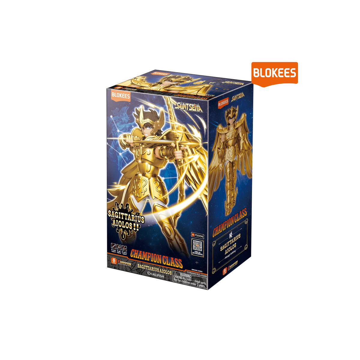 Blokees Saint Seiya - Campione di classe Sagittario Aiolos - Aioros del Sagittario