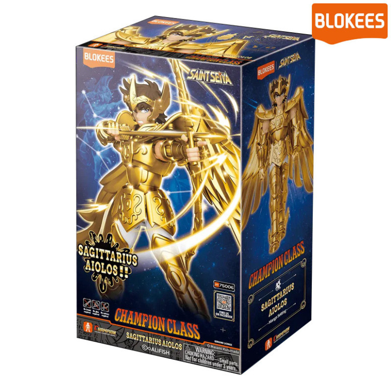 Blokees Saint Seiya - Campione di classe Sagittario Aiolos - Aioros del Sagittario