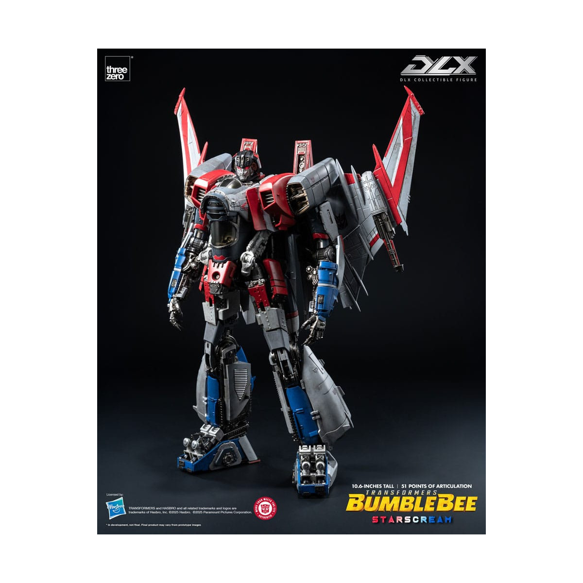Tre Zero Transformers - DLX STARSCREAM 1/6 - Transformers: Bumblebee