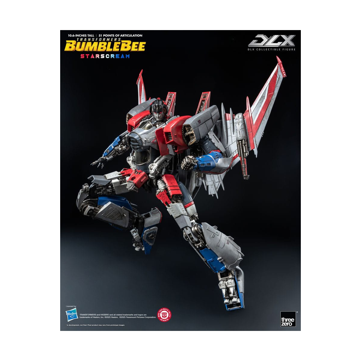Tre Zero Transformers - DLX STARSCREAM 1/6 - Transformers: Bumblebee