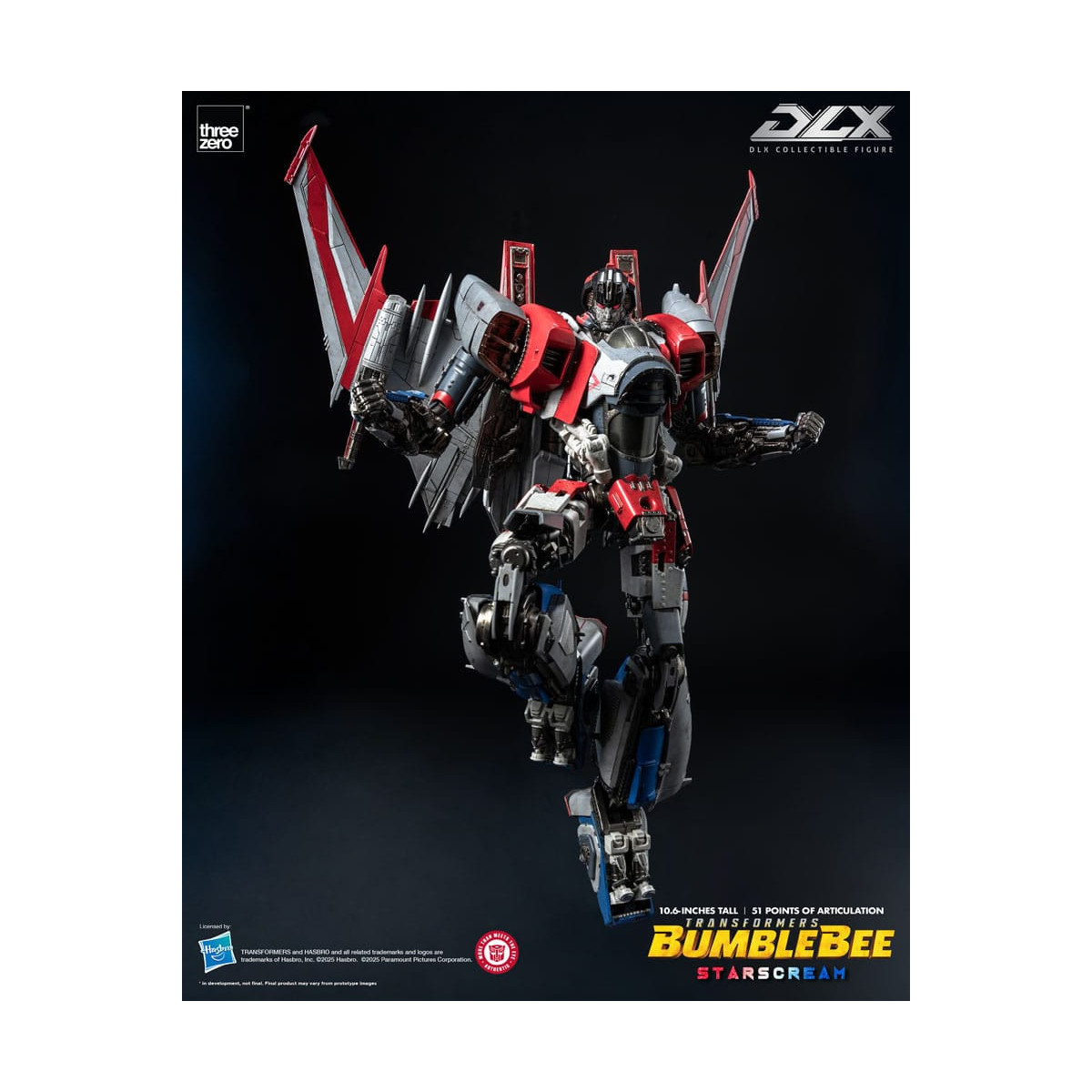 Tre Zero Transformers - DLX STARSCREAM 1/6 - Transformers: Bumblebee