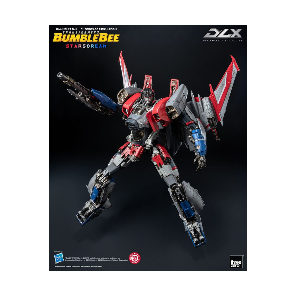 Tre Zero Transformers - DLX STARSCREAM 1/6 - Transformers: Bumblebee
