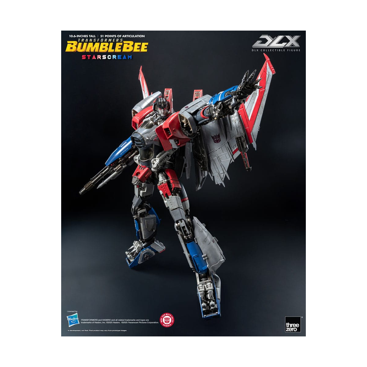 Tre Zero Transformers - DLX STARSCREAM 1/6 - Transformers: Bumblebee