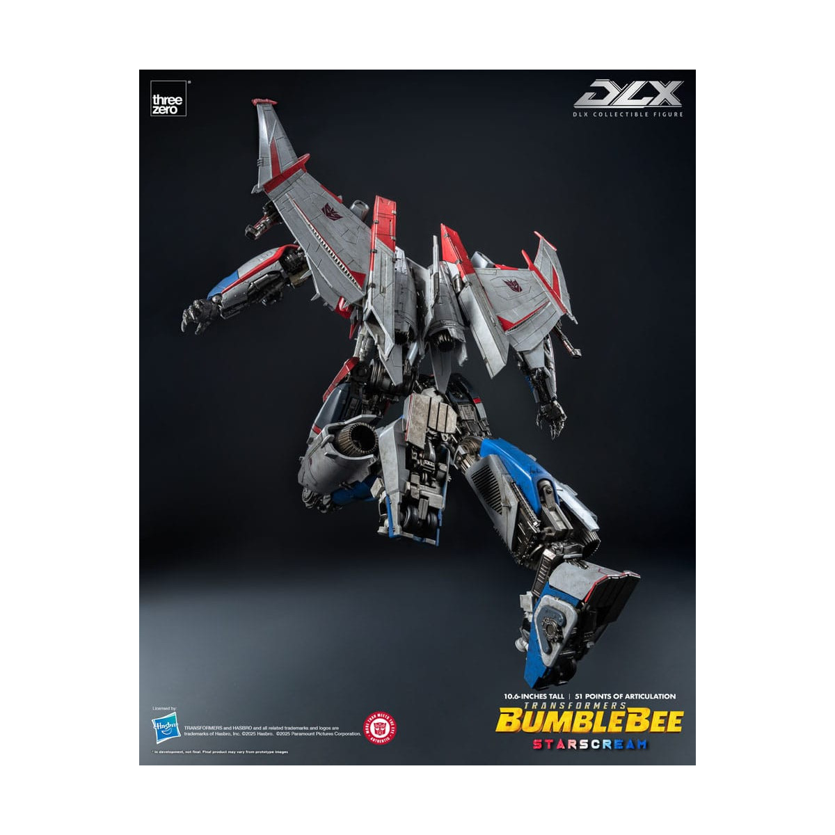 Tre Zero Transformers - DLX STARSCREAM 1/6 - Transformers: Bumblebee