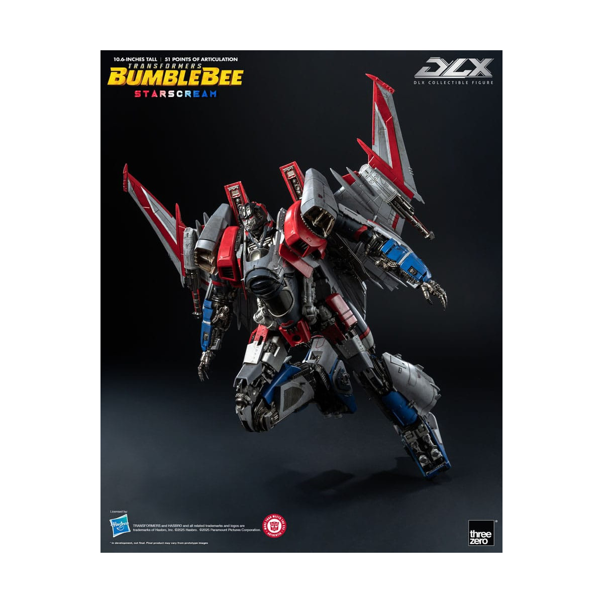 Tre Zero Transformers - DLX STARSCREAM 1/6 - Transformers: Bumblebee