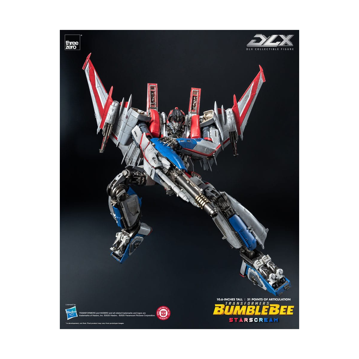 Tre Zero Transformers - DLX STARSCREAM 1/6 - Transformers: Bumblebee