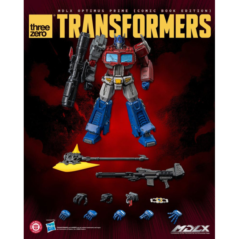 Tre Zero - Transformers MDLX Figurina di OPTIMUS PRIME