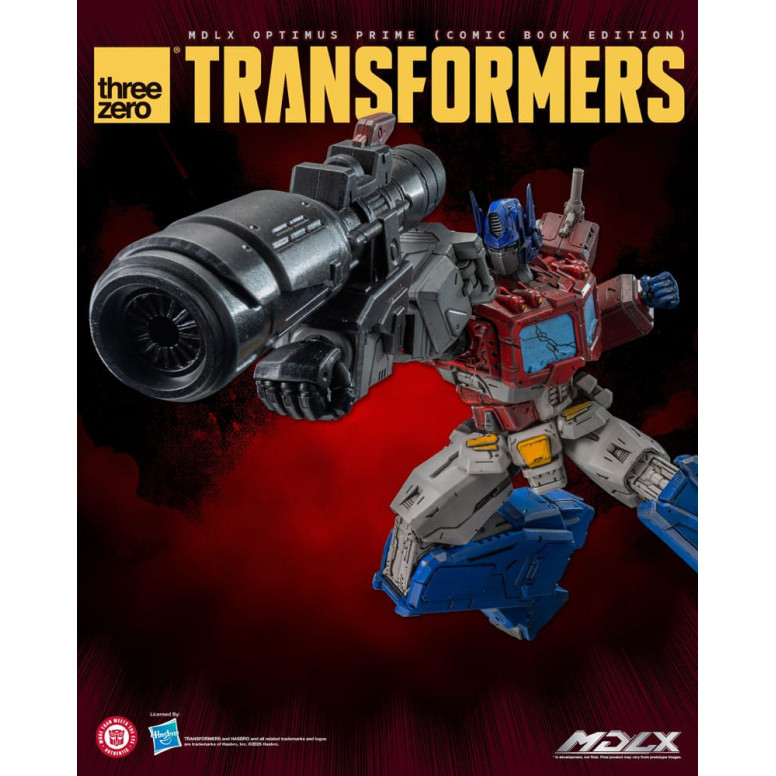 Tre Zero - Transformers MDLX Figurina di OPTIMUS PRIME