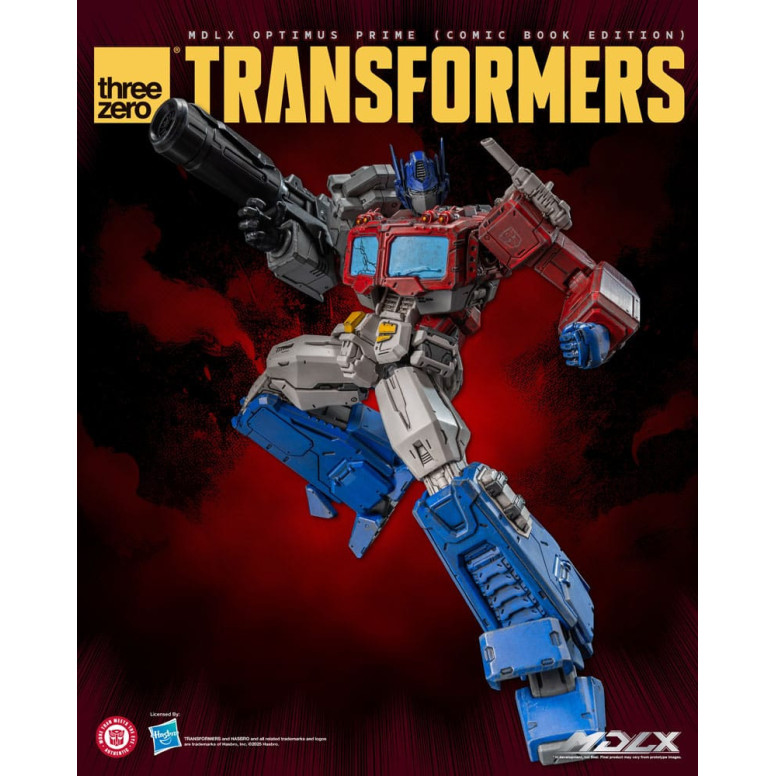 Tre Zero - Transformers MDLX Figurina di OPTIMUS PRIME