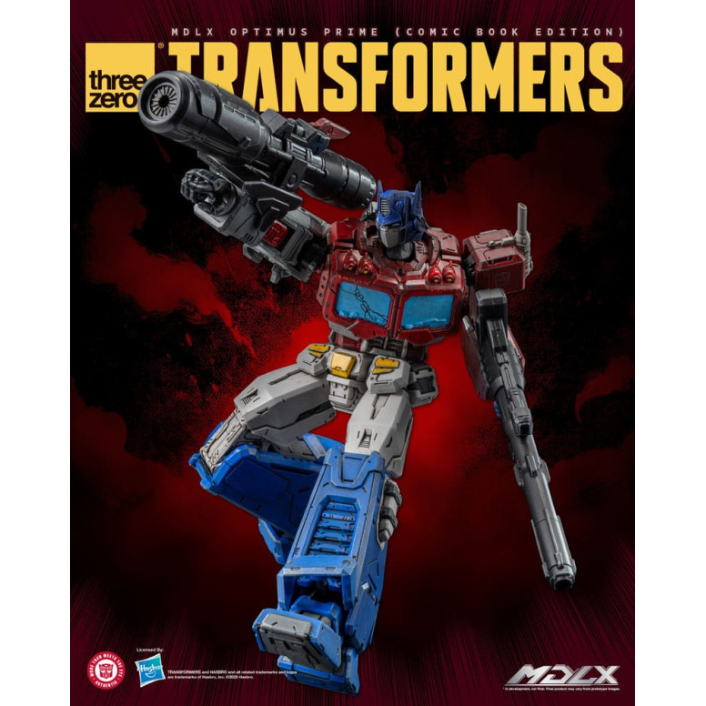 Tre Zero - Transformers MDLX Figurina di OPTIMUS PRIME