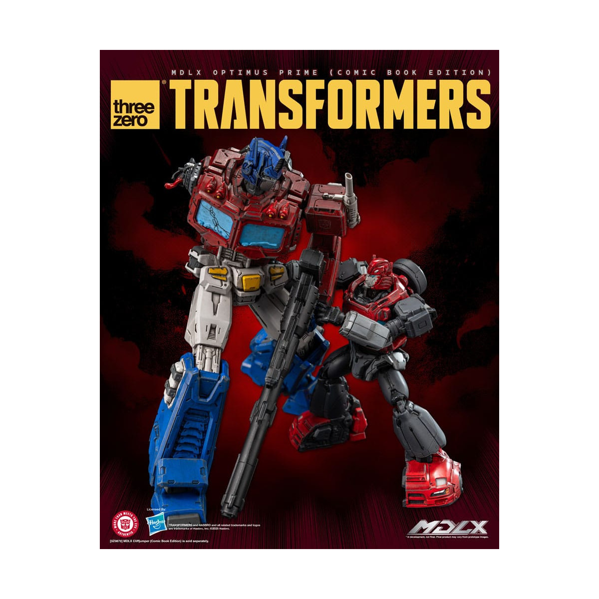 Tre Zero - Transformers MDLX Figurina di OPTIMUS PRIME