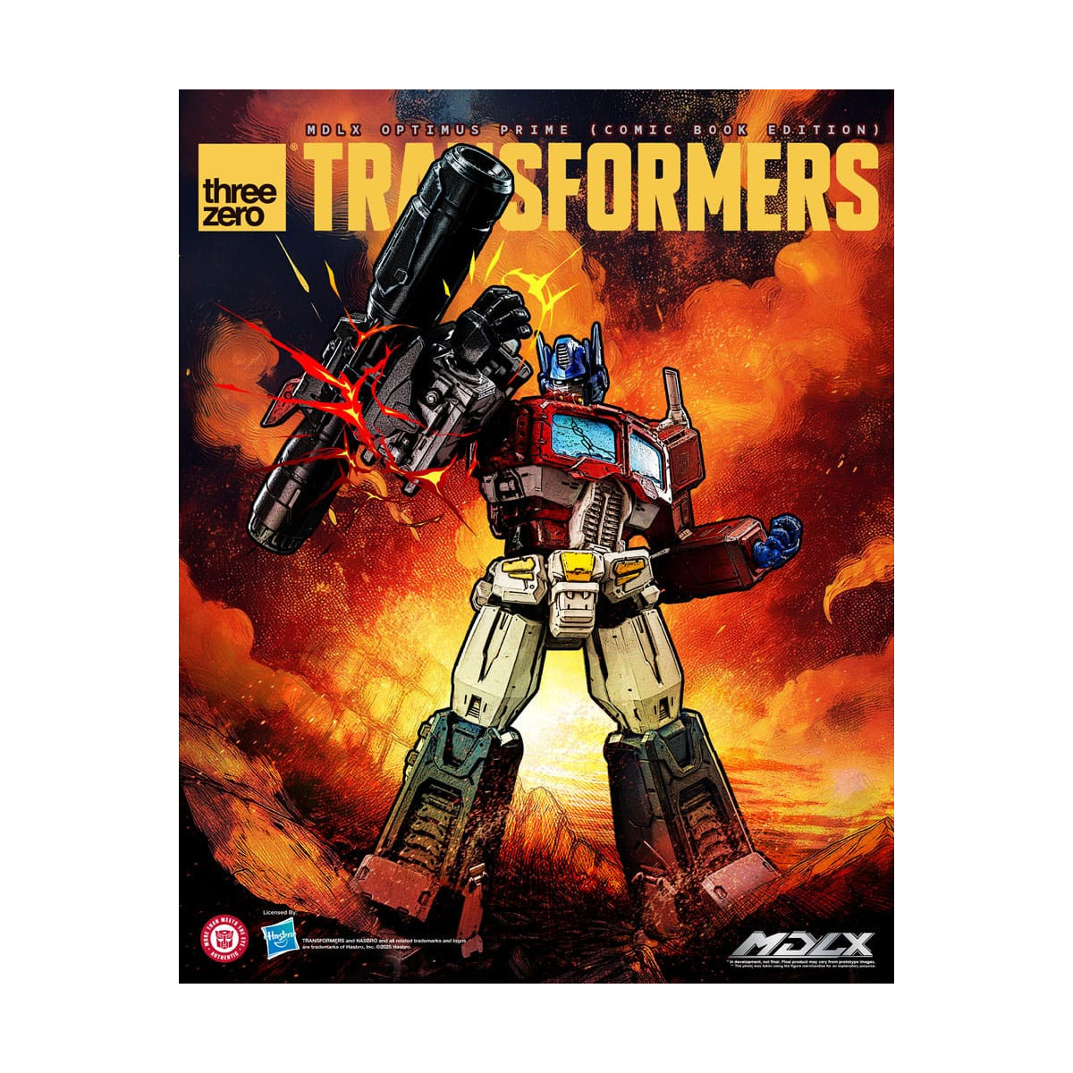 Tre Zero - Transformers MDLX Figurina di OPTIMUS PRIME