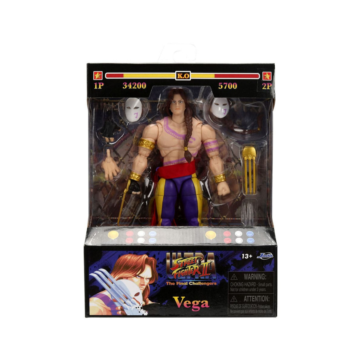 Jada Toys - VEGA 1/12 - Ultra Street Fighter II: Gli sfidanti finali - Serie 4