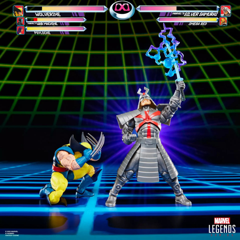 Hasbro Marvel Legends Serie Gamerverse - Wolverine contro Silver Samurai