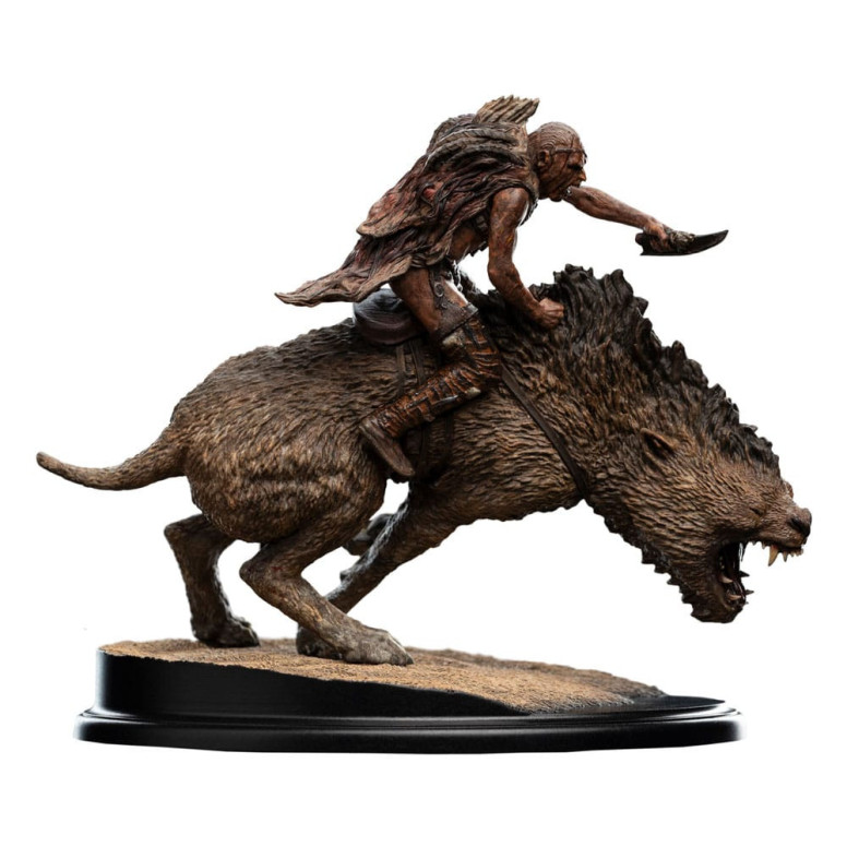 Weta - Statua in miniatura di Sharkû su Warg 1/10 - Il Signore degli Anelli - LOTR