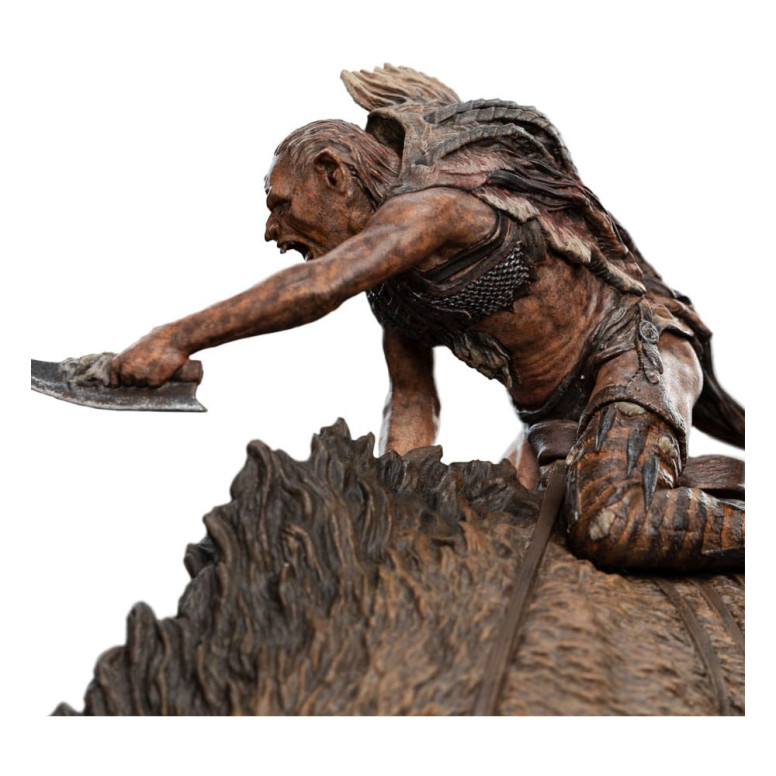 Weta - Statua in miniatura di Sharkû su Warg 1/10 - Il Signore degli Anelli - LOTR