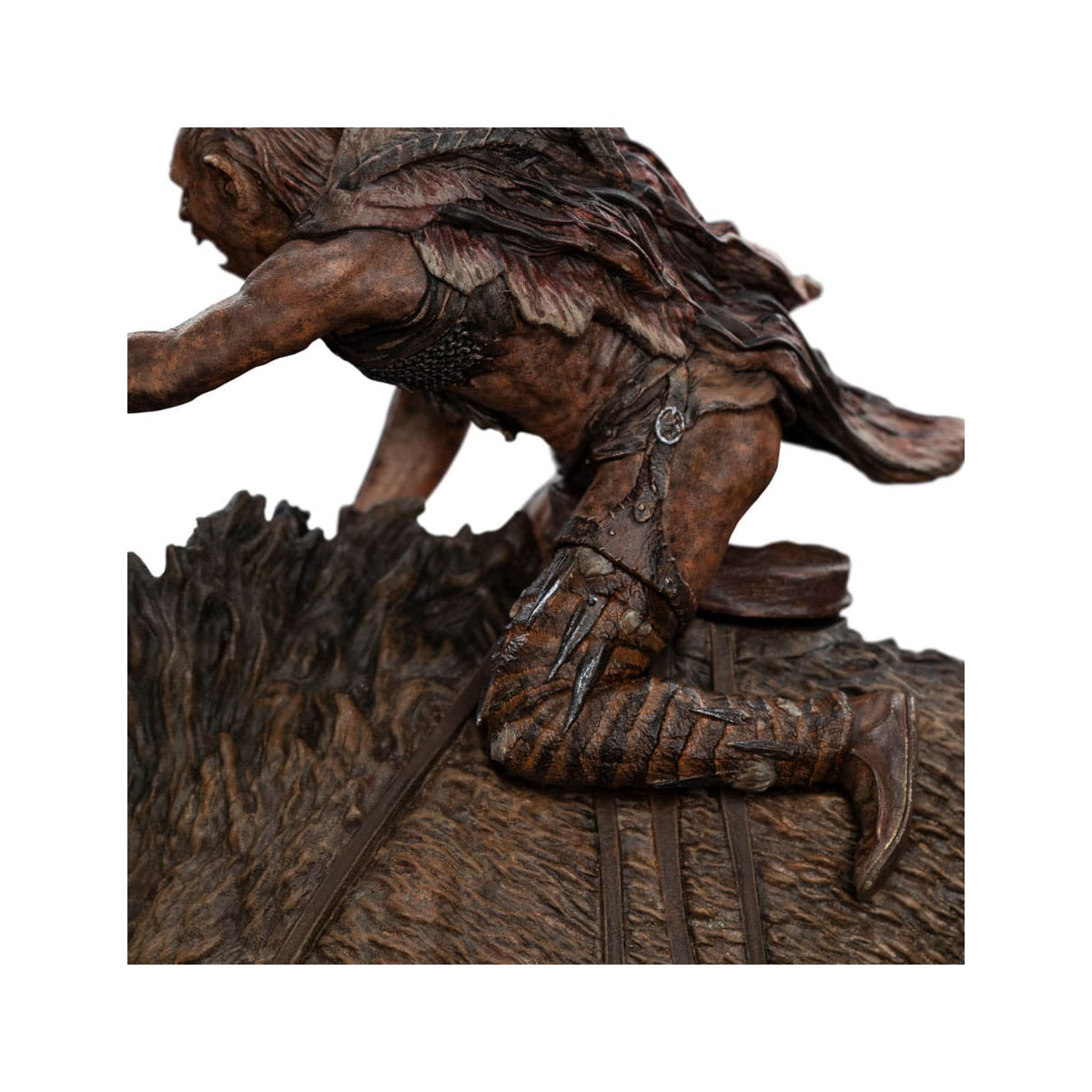 Weta - Statua in miniatura di Sharkû su Warg 1/10 - Il Signore degli Anelli - LOTR