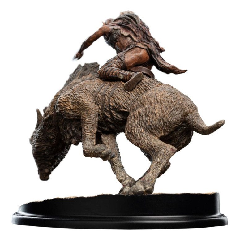 Weta - Statua in miniatura di Sharkû su Warg 1/10 - Il Signore degli Anelli - LOTR
