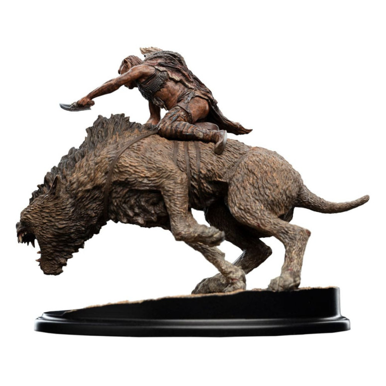 Weta - Statua in miniatura di Sharkû su Warg 1/10 - Il Signore degli Anelli - LOTR