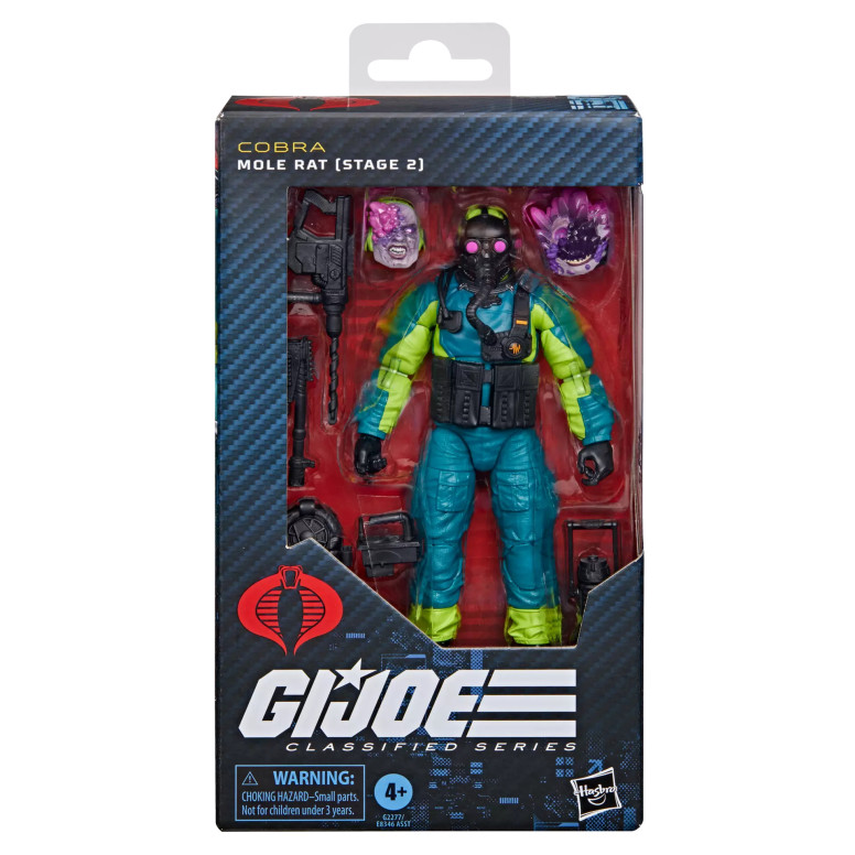 Hasbro G.I.JOE Serie Classificata - Talpa-Ratto (Fase 2)