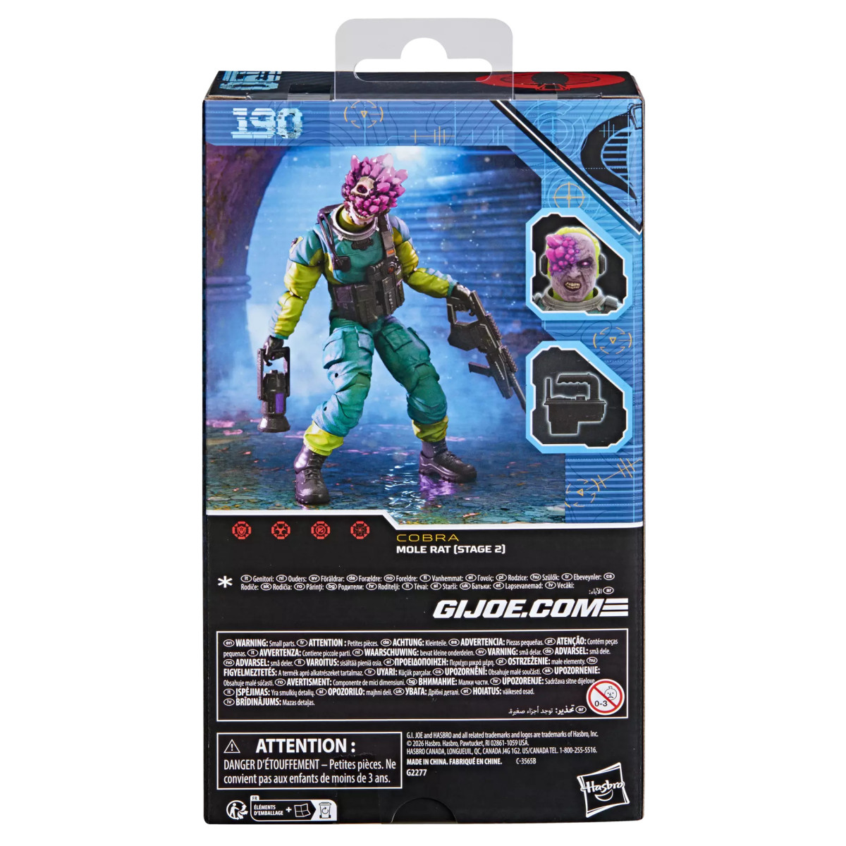 Hasbro G.I.JOE Serie Classificata - Talpa-Ratto (Fase 2)