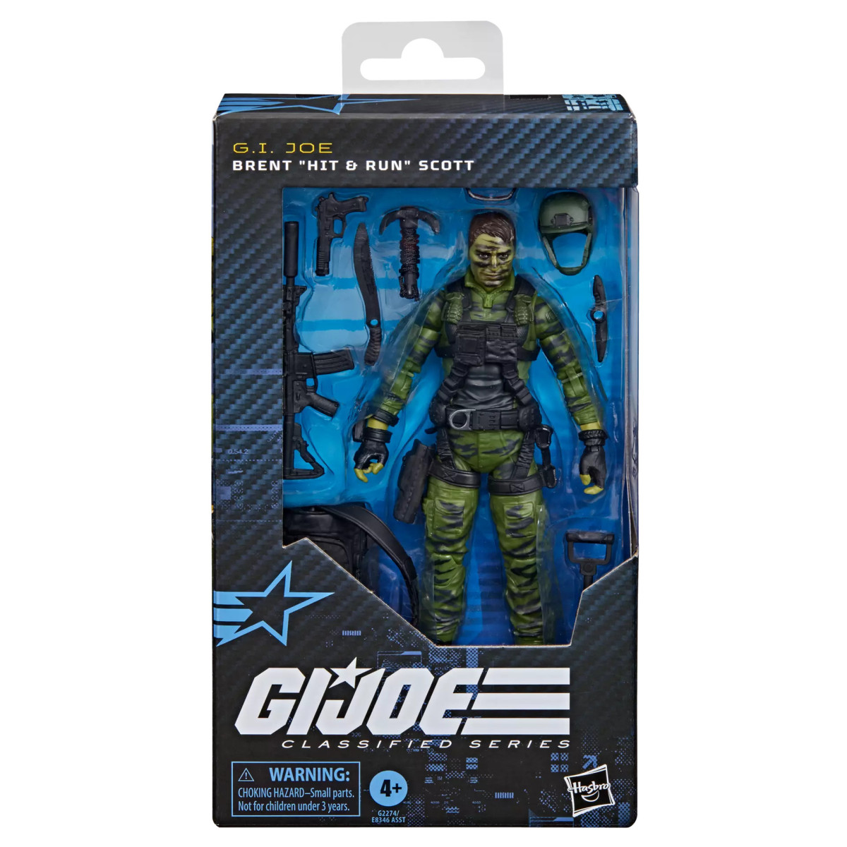 Hasbro G.I.JOE Serie classificata - Brent "Hit & Run" Scott