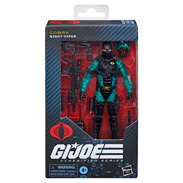Hasbro G.I.JOE Serie Classificata - Night-Viper