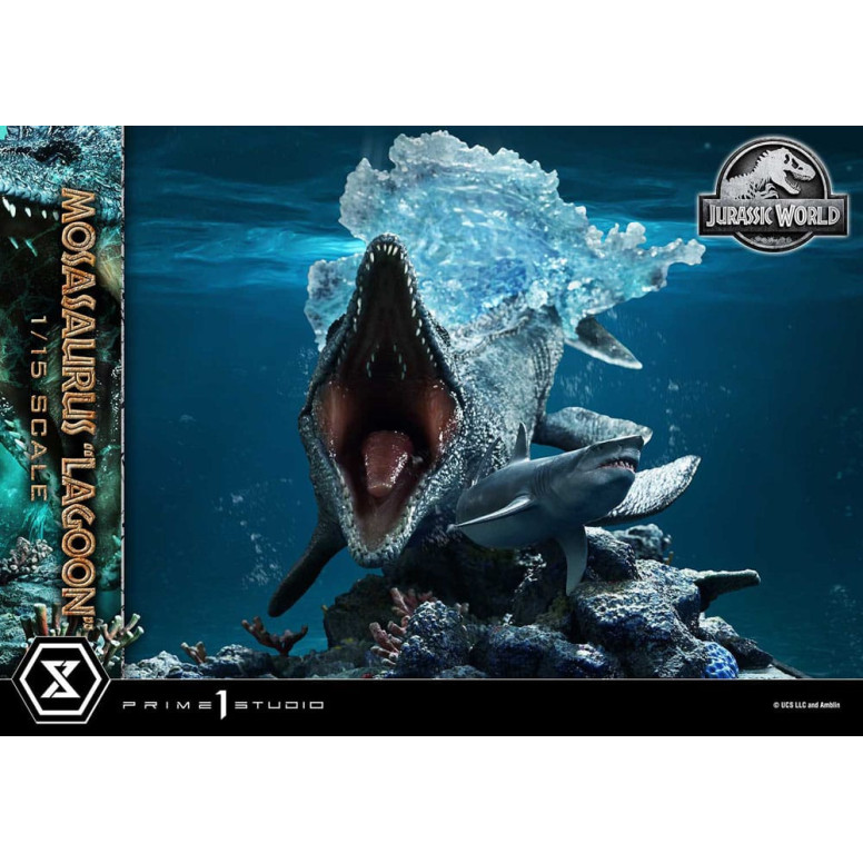 Prime 1 Studio - Jurassic World - Mosasaurus "Lagoon" Versione bonus Legacy Museum Collection 1/15