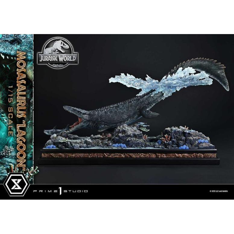 Prime 1 Studio - Jurassic World - Mosasaurus "Lagoon" Versione bonus Legacy Museum Collection 1/15