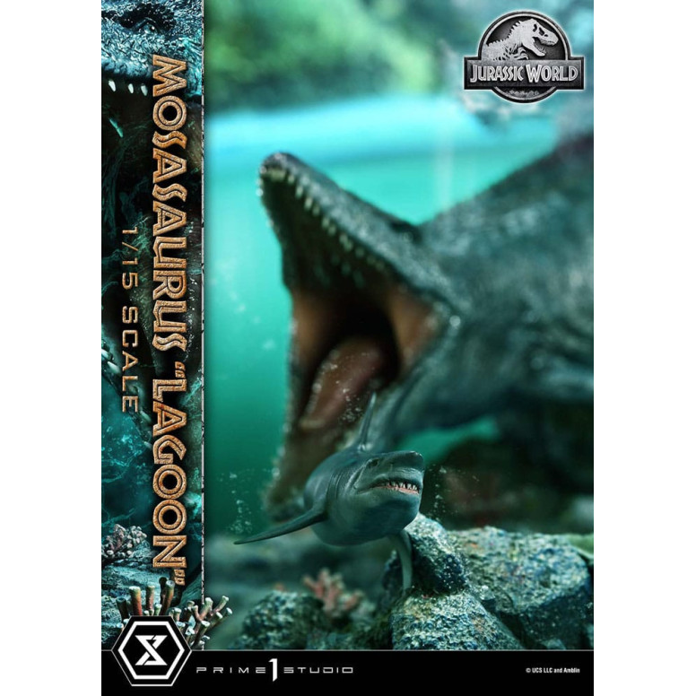 Prime 1 Studio - Jurassic World - Mosasaurus "Lagoon" Versione bonus Legacy Museum Collection 1/15