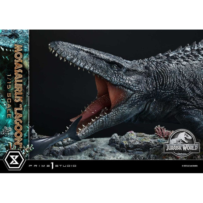 Prime 1 Studio - Jurassic World - Mosasaurus "Lagoon" Collezione Museo dell'eredità 1/15