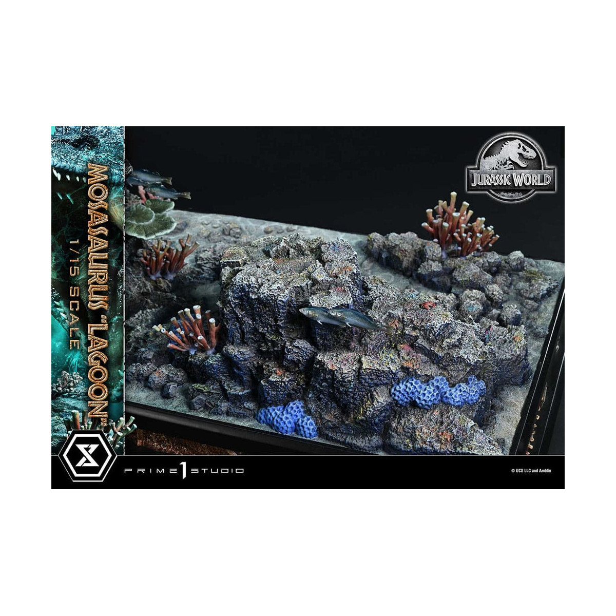 Prime 1 Studio - Jurassic World - Mosasaurus "Lagoon" Collezione Museo dell'eredità 1/15