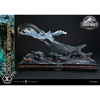 Prime 1 Studio - Jurassic World - Mosasaurus "Lagoon" Collezione Museo dell'eredità 1/15