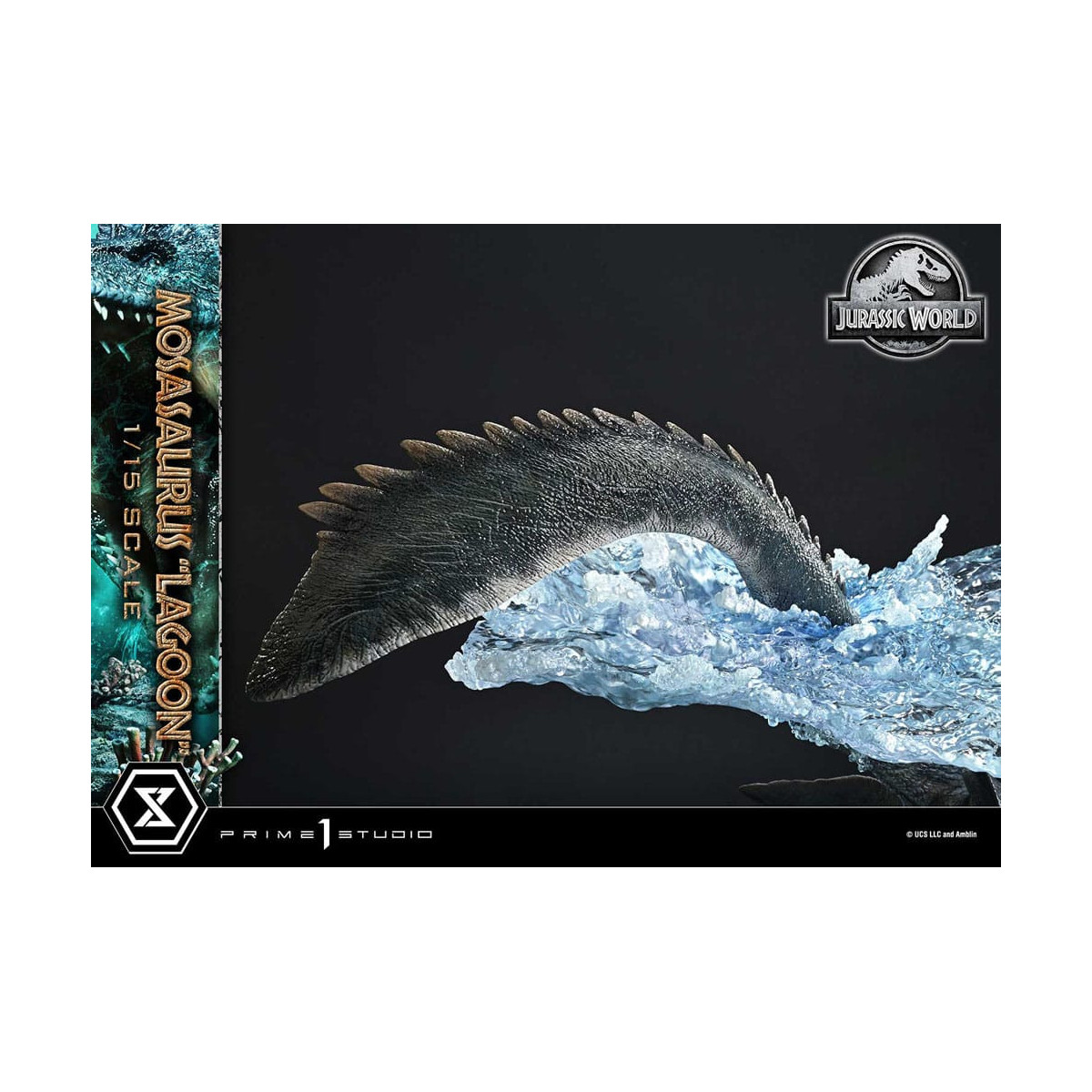 Prime 1 Studio - Jurassic World - Mosasaurus "Lagoon" Collezione Museo dell'eredità 1/15