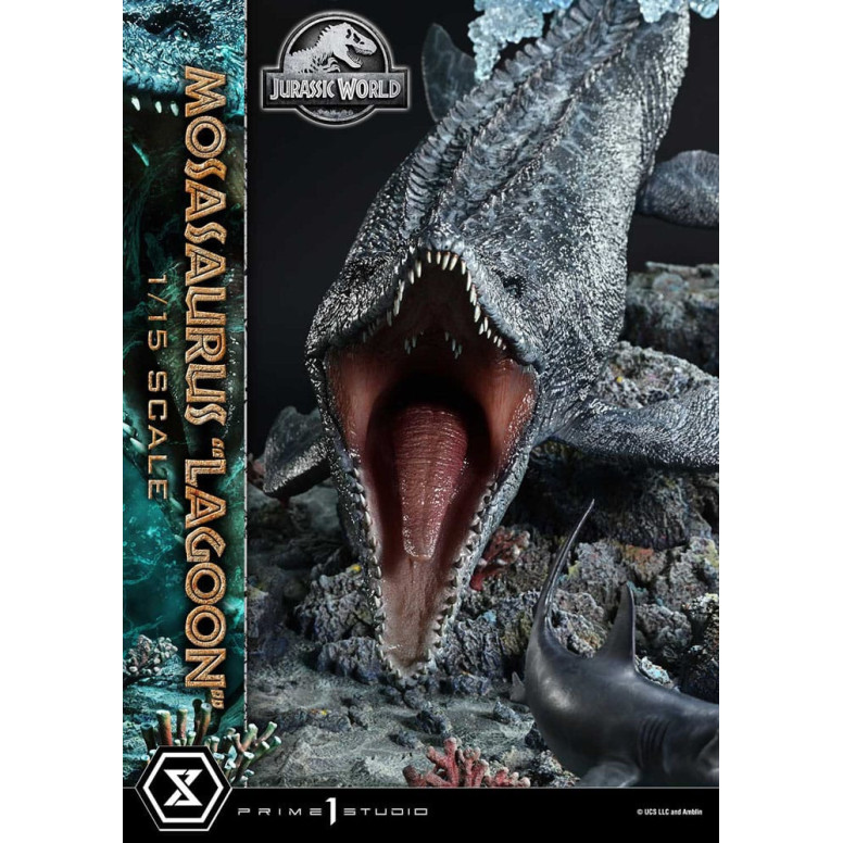 Prime 1 Studio - Jurassic World - Mosasaurus "Lagoon" Collezione Museo dell'eredità 1/15