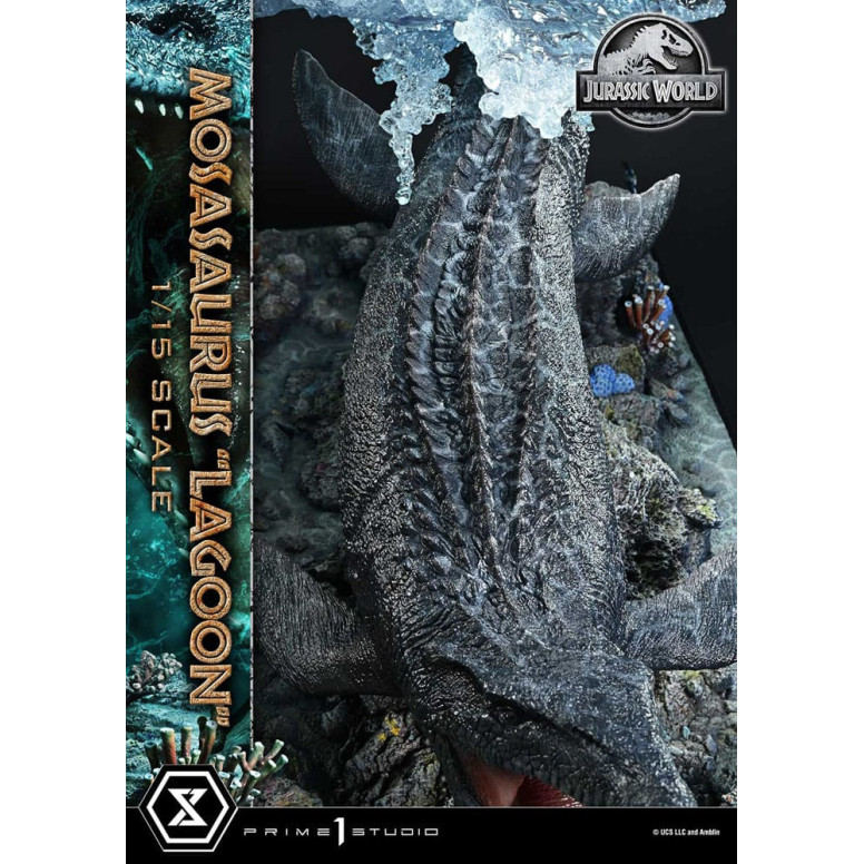 Prime 1 Studio - Jurassic World - Mosasaurus "Lagoon" Collezione Museo dell'eredità 1/15