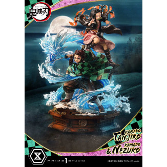 Prime 1 Studio - KAMADO TANJIRO & KAMADO NEZUKO - Demon Slayer: Kimetsu no Yaiba Concept Masterline Serie 1/6