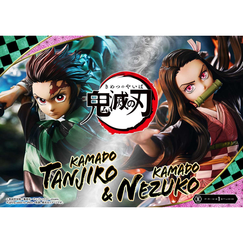 Prime 1 Studio - KAMADO TANJIRO & KAMADO NEZUKO - Demon Slayer: Kimetsu no Yaiba Concept Masterline Serie 1/6